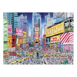 Galison Michael Storrings Times Square 1000 Piece Jigsaw Puzzle