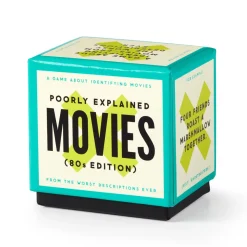 Galison Mini Poorly Explained Movies - 80s Edition