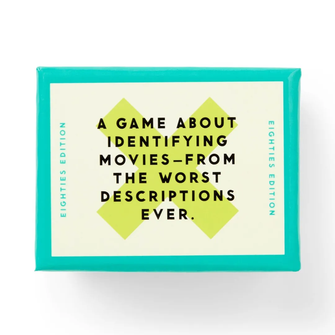 Galison Mini Poorly Explained Movies - 80s Edition