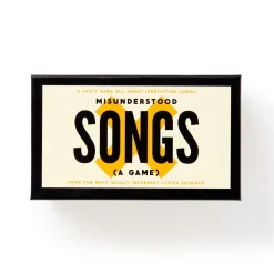 Galison Misunderstood Songs Game