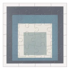 Galison MoMA Josef Albers Wood Jigsaw Puzzle Set
