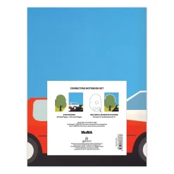 Galison MoMA Julian Opie Connecting Notebook Set