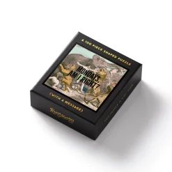 Galison Mondays, Am I Right? 100 Piece Mini Shaped Puzzle