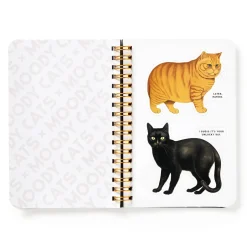 Galison Moody Cats Sticker Book