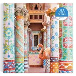 Galison Mosaic Hall 500 Piece Puzzle