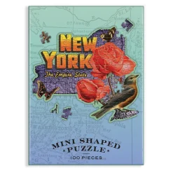 Galison New York Mini Shaped Jigsaw Puzzle