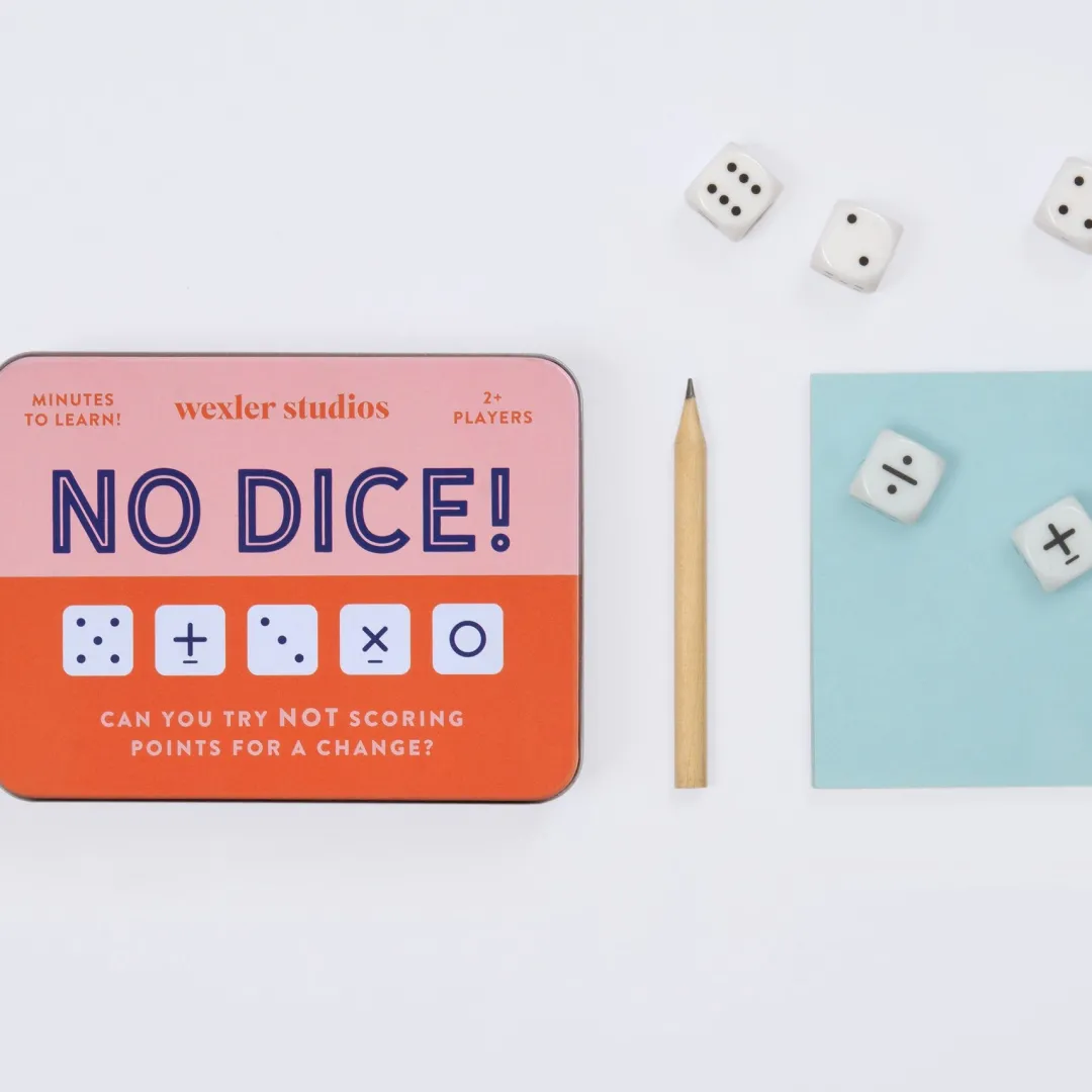 Galison No Dice! Game