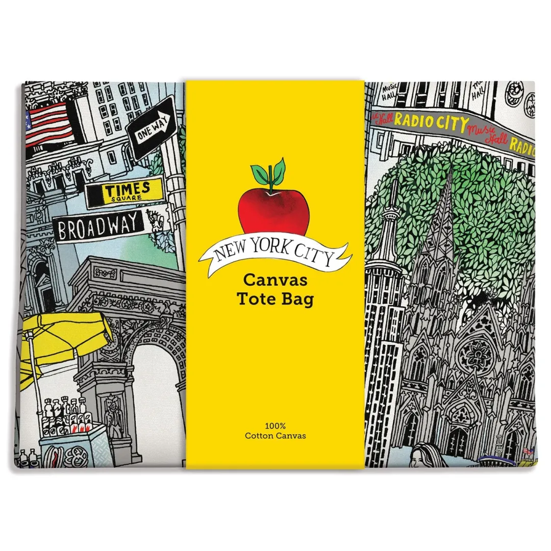 Galison NYC Canvas Tote Bag