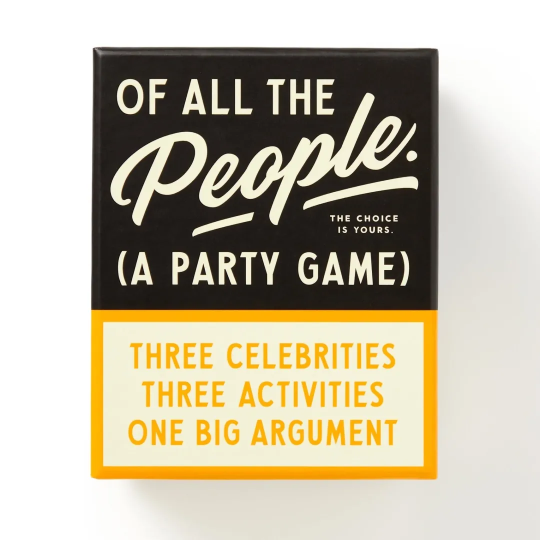 Galison Of All The People Social Game