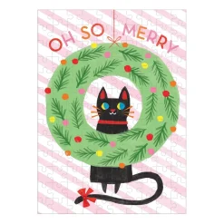Galison Oh So Merry 100 Piece Mini Jigsaw Puzzle