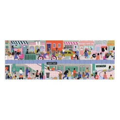 Galison Over & Under 1000 Piece Panoramic Puzzle
