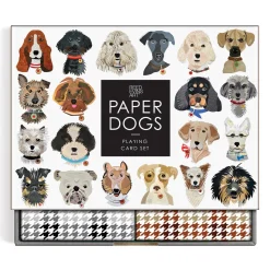 Galison Paper Dogs Playing Card Set