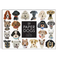 Galison Paper Dogs Playing Card Set