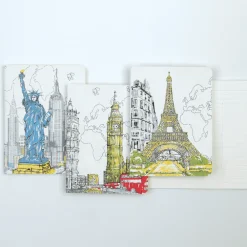 Galison Paris Eiffel Tower Handmade Pouch