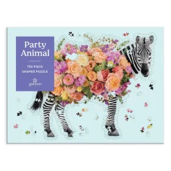 Galison Party Animal 750 Piece Shaped Jigsaw Puzzle