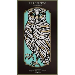 Galison PATCH NYC Owl Porcelain Tray