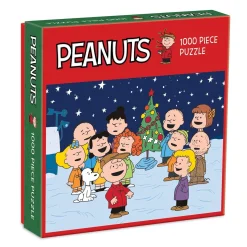 Galison Peanuts Christmas 1000 Piece Jigsaw Puzzle