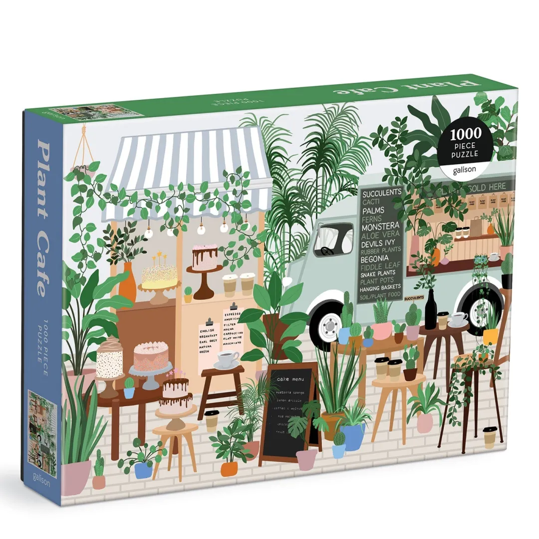 Galison Plant Cafe 1000 Piece Puzzle