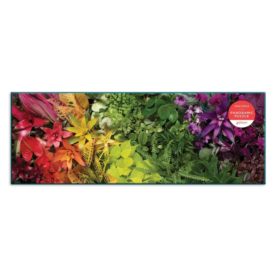 Galison Plant Life 1000 Piece Panoramic Jigsaw Puzzle