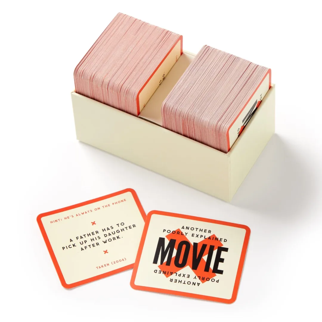 Galison Poorly Explained Movies Game