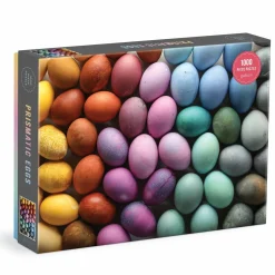 Galison Prismatic Eggs 1000 Piece Puzzle