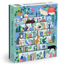 Galison Purrfect Nook 1000 Piece Puzzle