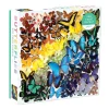 Galison Rainbow Butterflies 500 Piece Jigsaw Puzzle