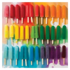Galison Rainbow Popsicles 500 Piece Jigsaw Puzzle