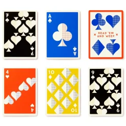 Galison Read 'Em and Weep Playing Card Set