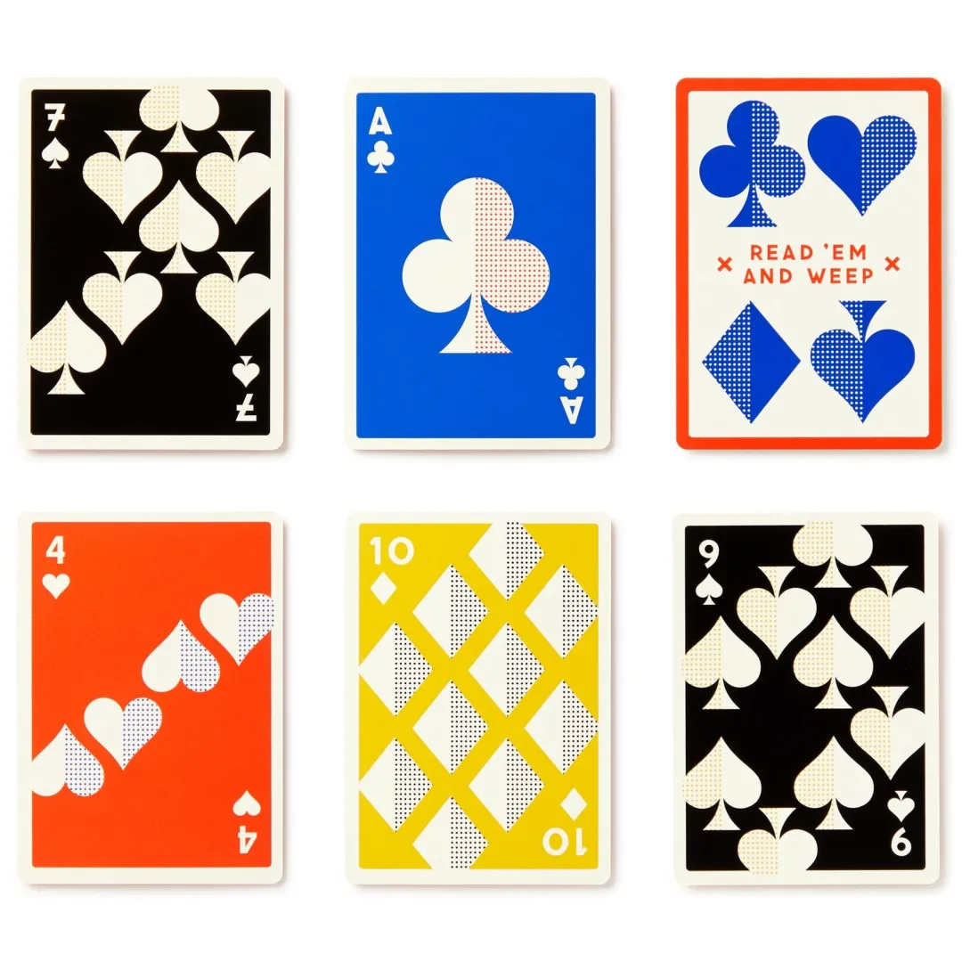 Galison Read 'Em and Weep Playing Card Set