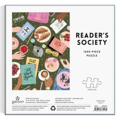 Galison Reader's Society 1000 Piece Puzzle