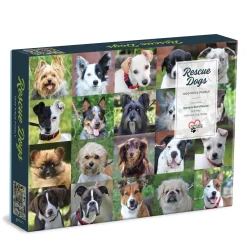 Galison Rescue Dogs 1000 Piece Puzzle