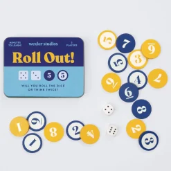 Galison Roll Out! Dice Game