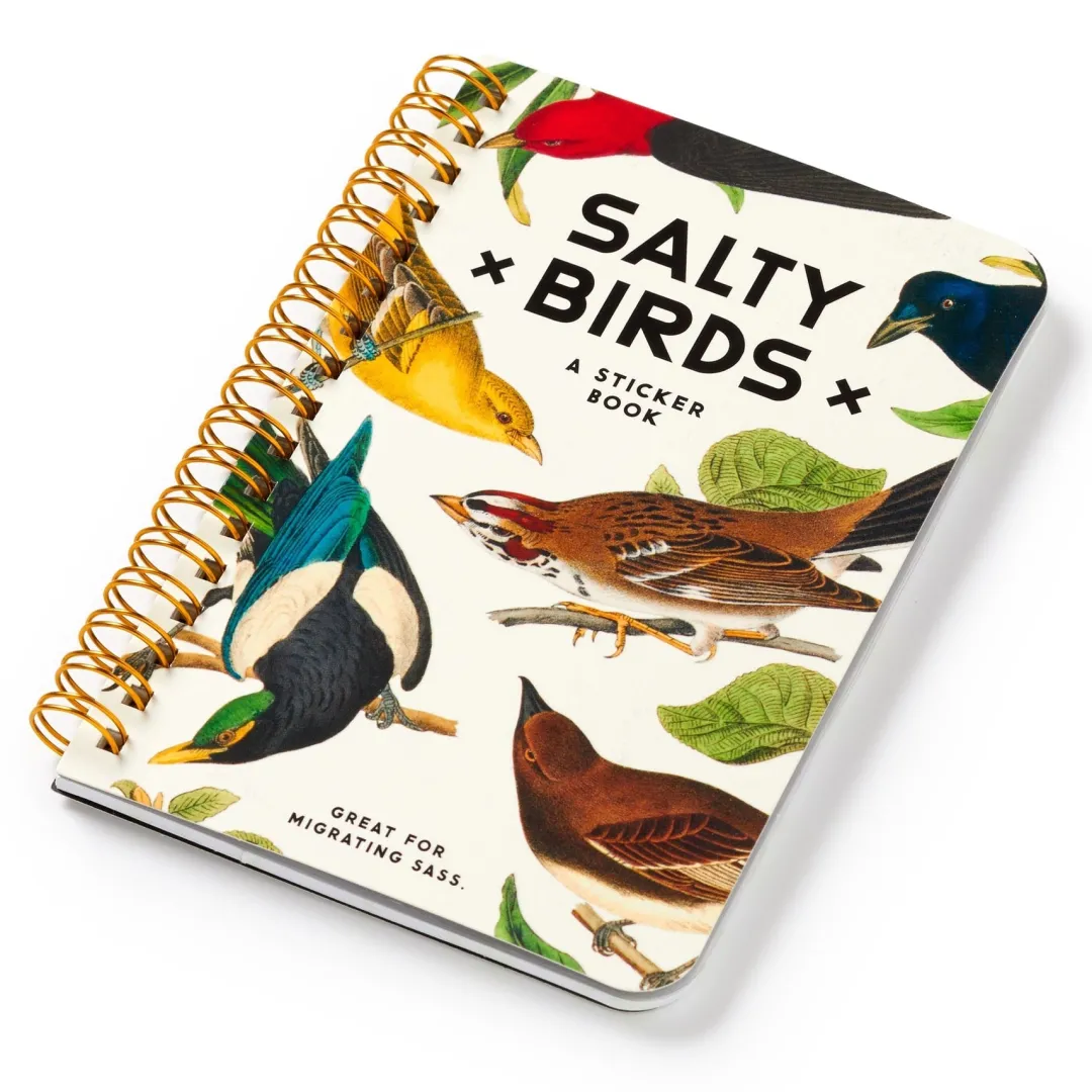 Galison Salty Birds Sticker Book