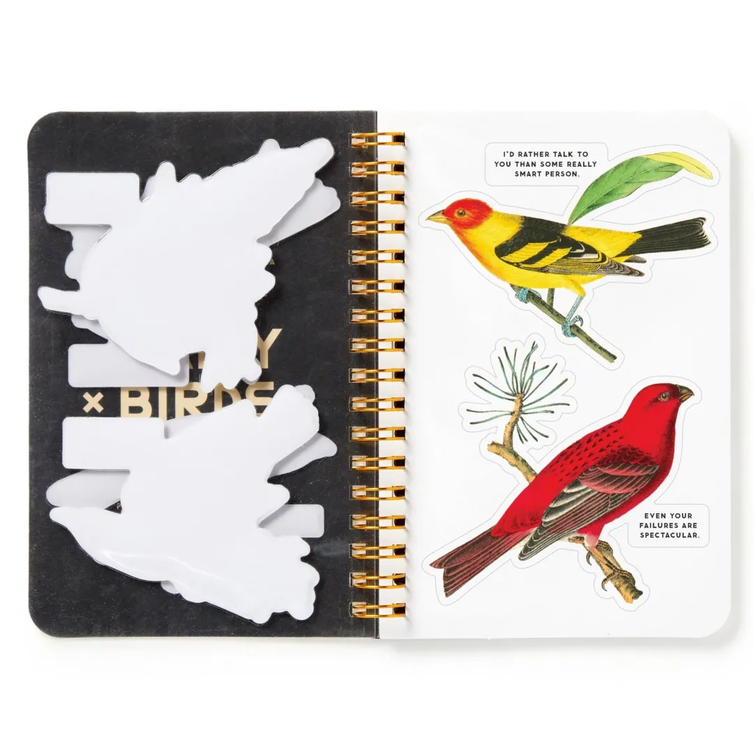 Galison Salty Birds Sticker Book
