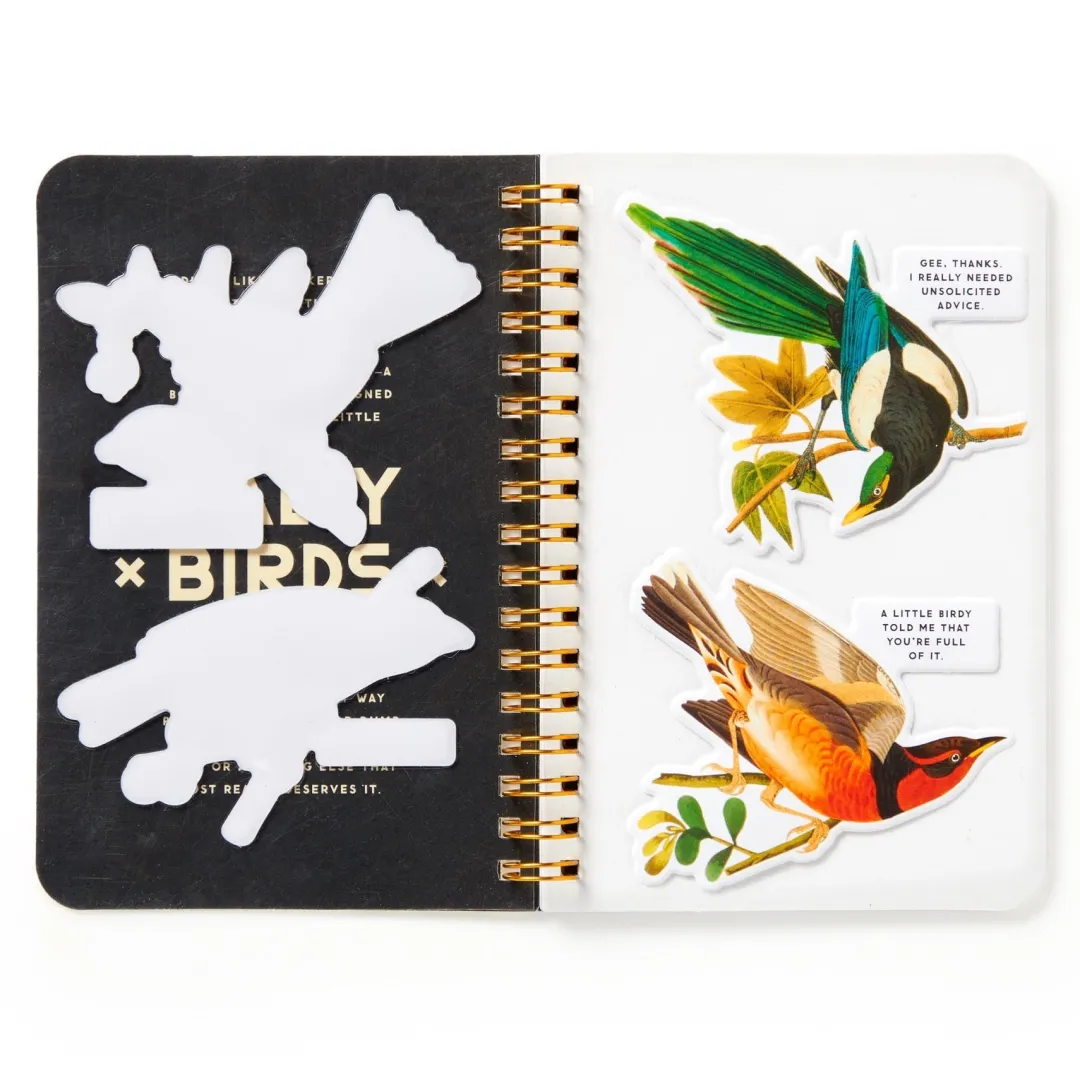 Galison Salty Birds Sticker Book