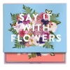 Galison Say It With Flowers Greeting Assortment Notecard Box