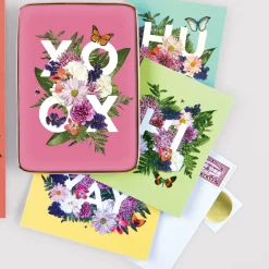 Galison Say It With Flowers Greeting Assortment Notecard Box