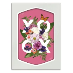 Galison Say It With Flowers XOXO Porcelain Tray