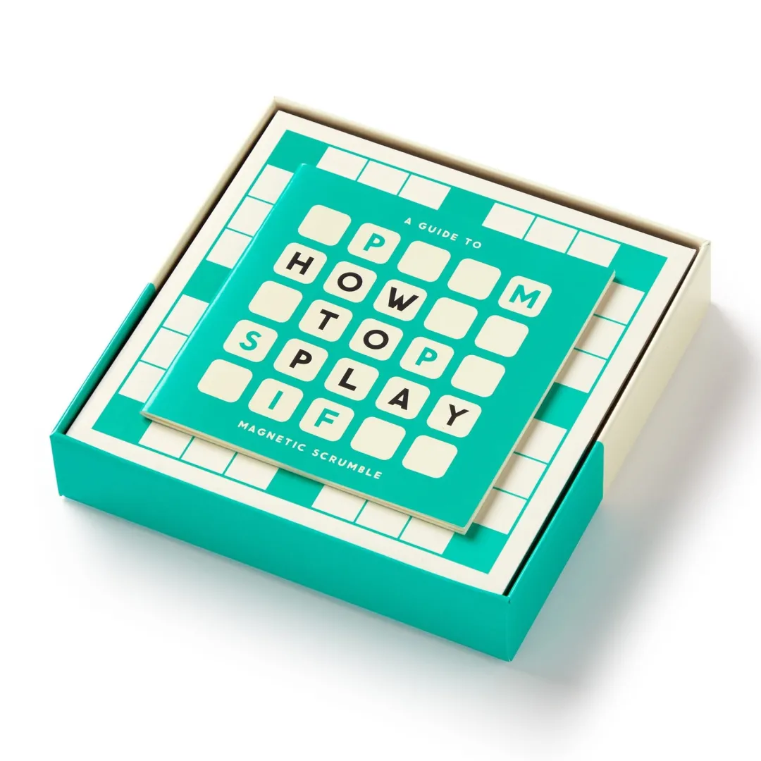 Galison Scrumble Magnetic Fridge Game
