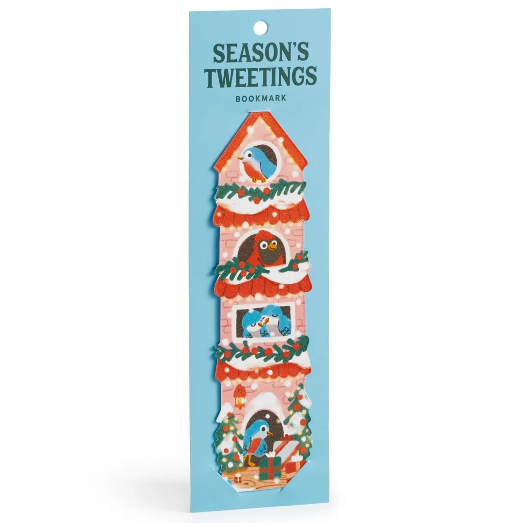 Galison Season's Tweetings Paper Bookmark