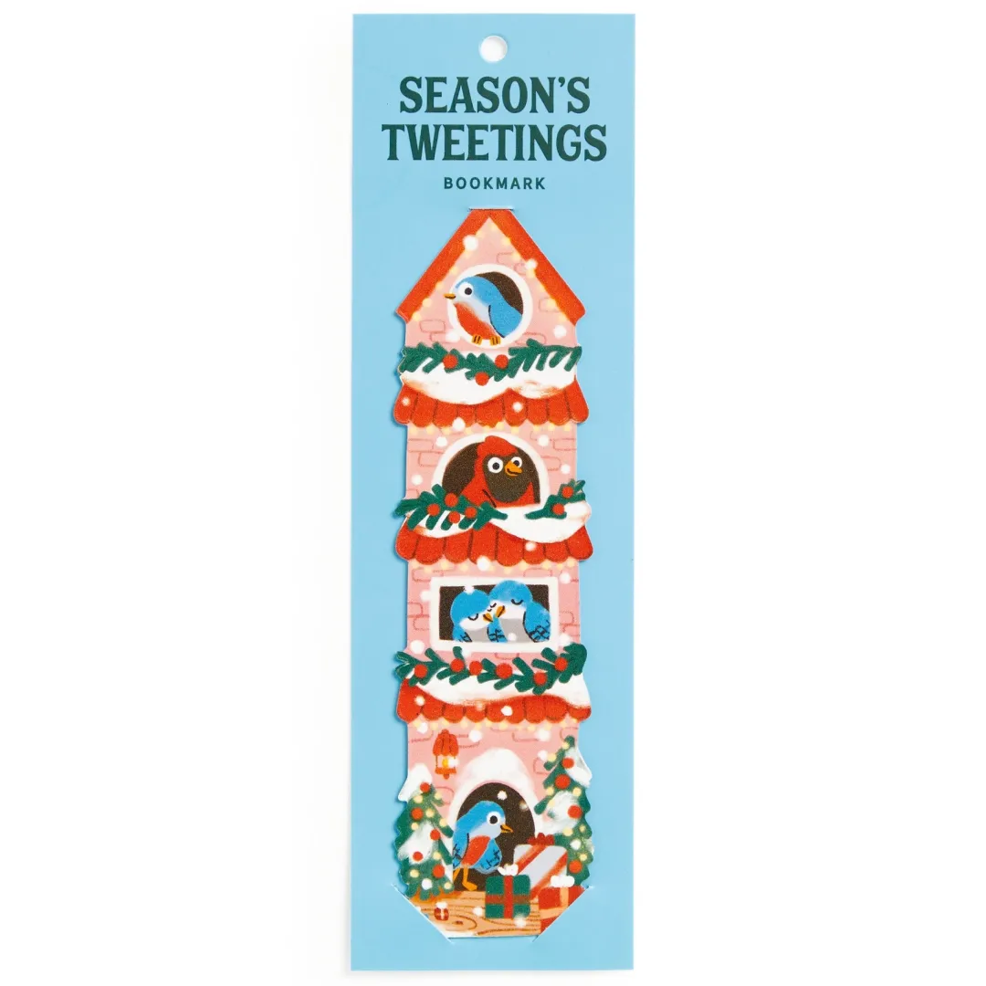 Galison Season's Tweetings Paper Bookmark