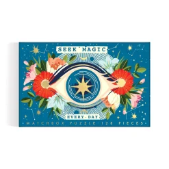 Galison Seek Magic Every Day 128 Piece Matchbox Puzzle