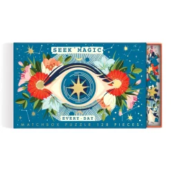 Galison Seek Magic Every Day 128 Piece Matchbox Puzzle