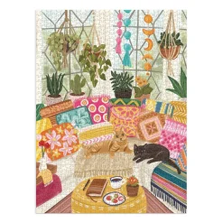 Galison Serenity Meow 1000 Piece Puzzle