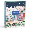Galison Snowy City 11x14 Paint by Number Kit