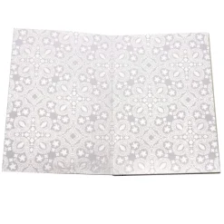 Galison Sol Y Sombra Sunrise Blue Embossed Paseo Notebook