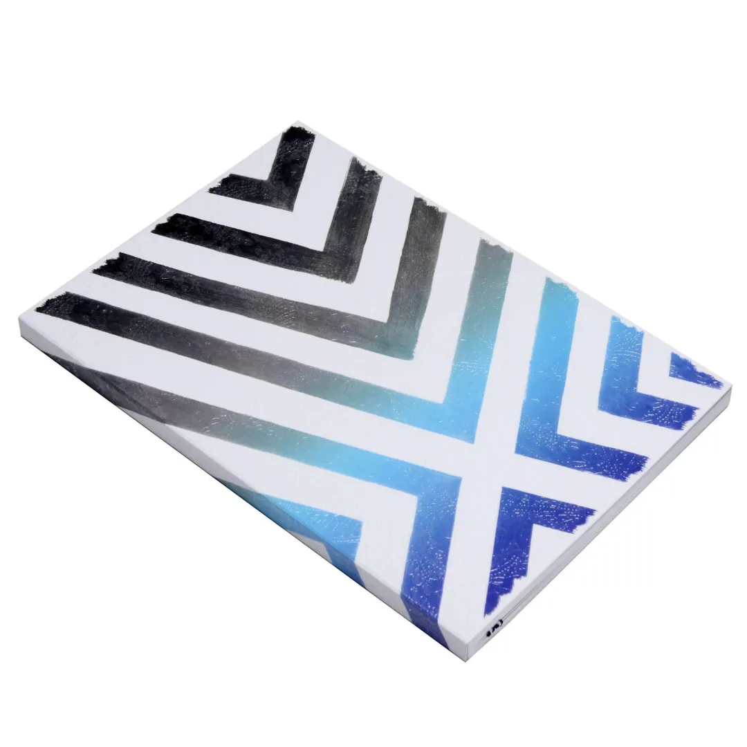 Galison Sol Y Sombra Sunrise Blue Embossed Paseo Notebook