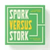 Galison Spork Versus Stork Social Game
