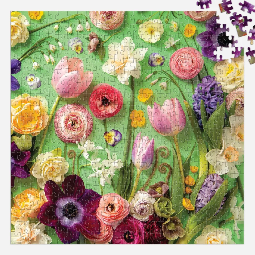 Galison Springtime Petals 500 Piece Puzzle